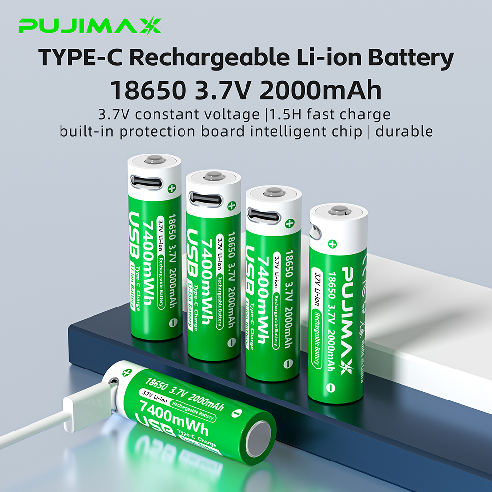 Vape Battery 18650 - PUJIMAX 1-24pcs 18650 Battery High Power