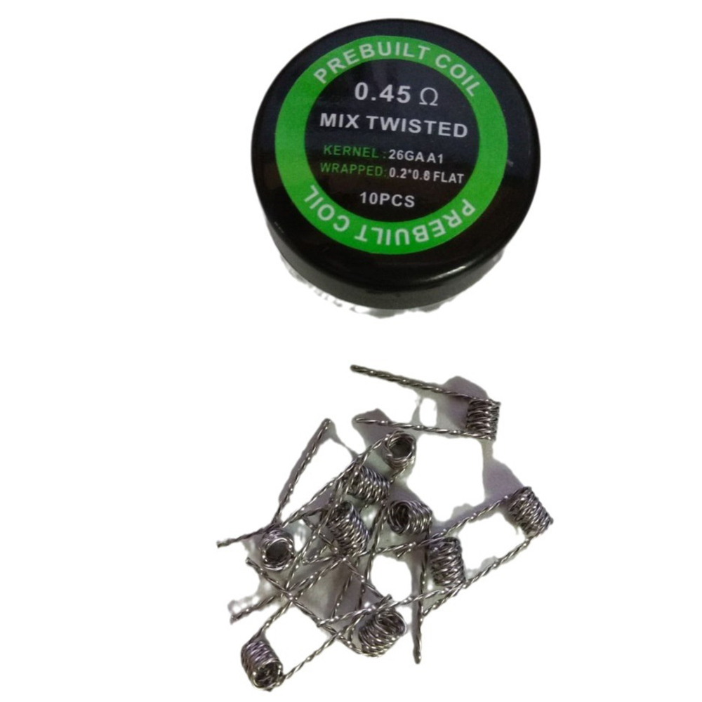 10Pcs/Box Fuse A1 Heating Wire - Clapton Wire Pre Built 评论和价格