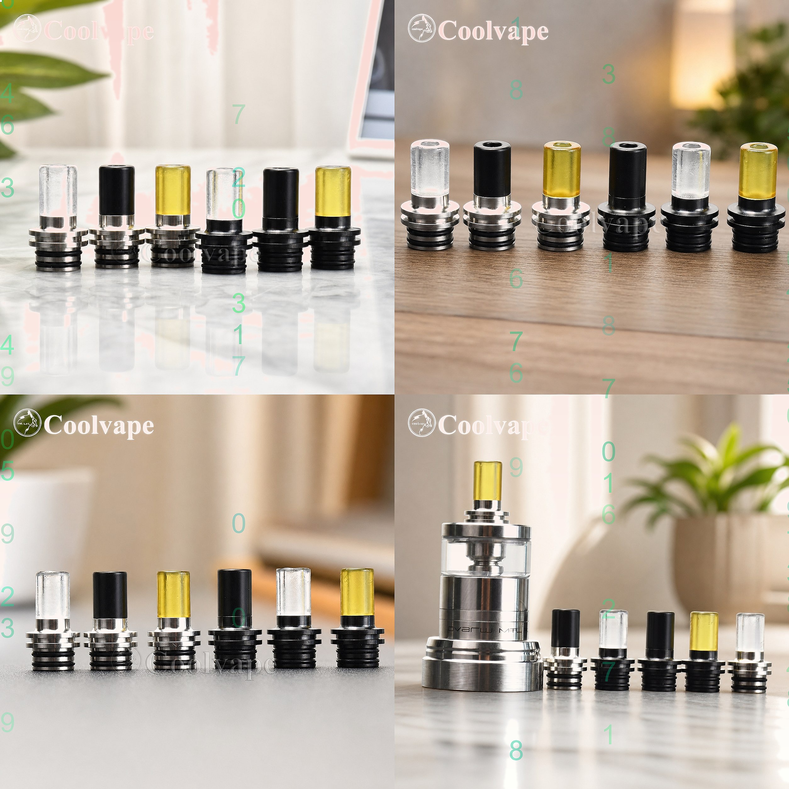 510 MTL Drip Tip Heat Resistan - Accessories For Vaping 评论和价格