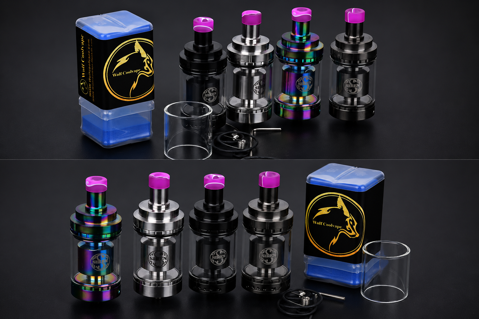 Best Siren V4 Vape RTA 510 dri - Vape Coil Replacement 评论和价格