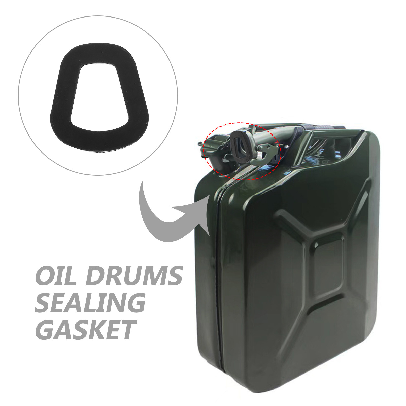 4pcs Oil Seal O-Ring For Gas C - Tank O-Ring Seal 评论和价格