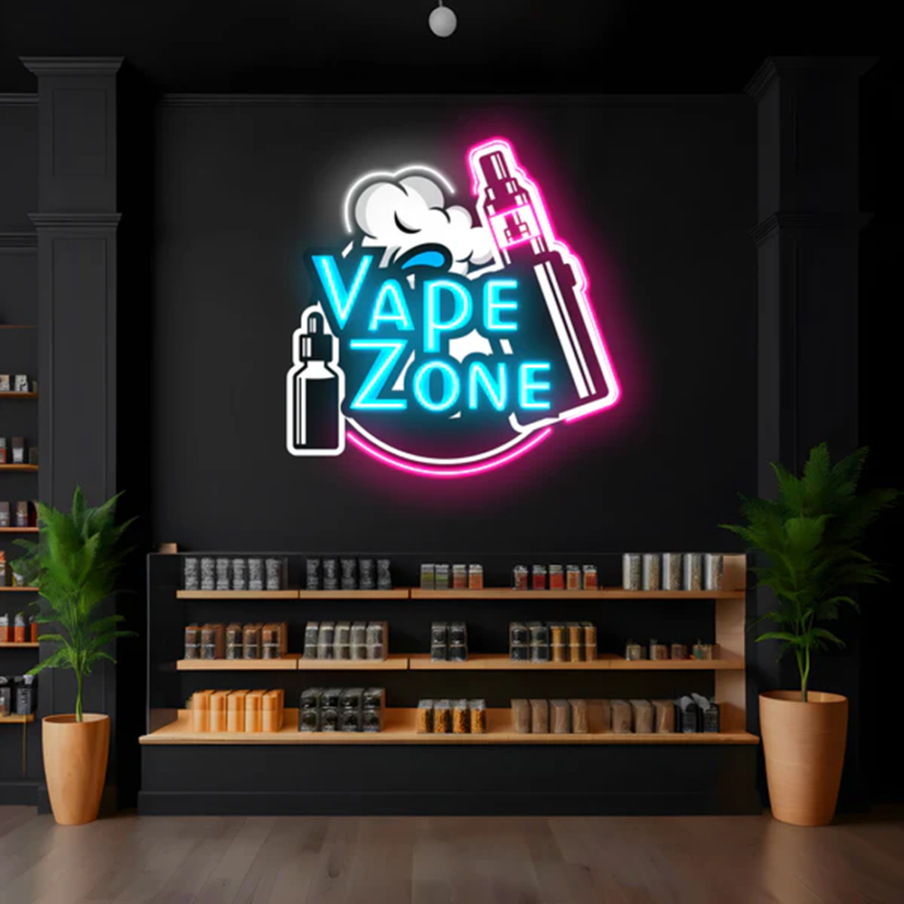 Cigarette Vape Neon Sign, Open - Vaping Store 评论和价格