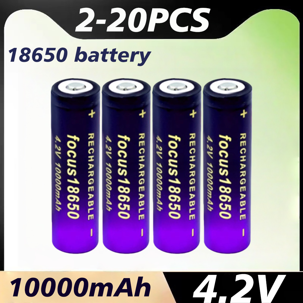 2-20PCS 18650 Lithium Ion Batt - Vape Battery 18650 评论和价格