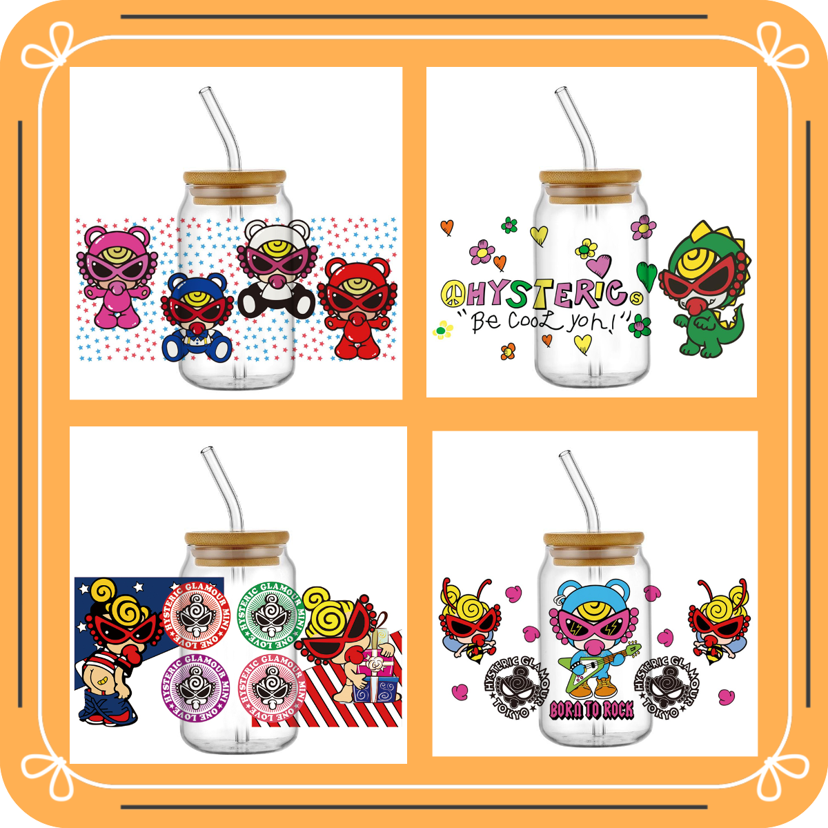 Cute Japanese Cartoon Hysteric - Rdta Tank Glass 评论和价格