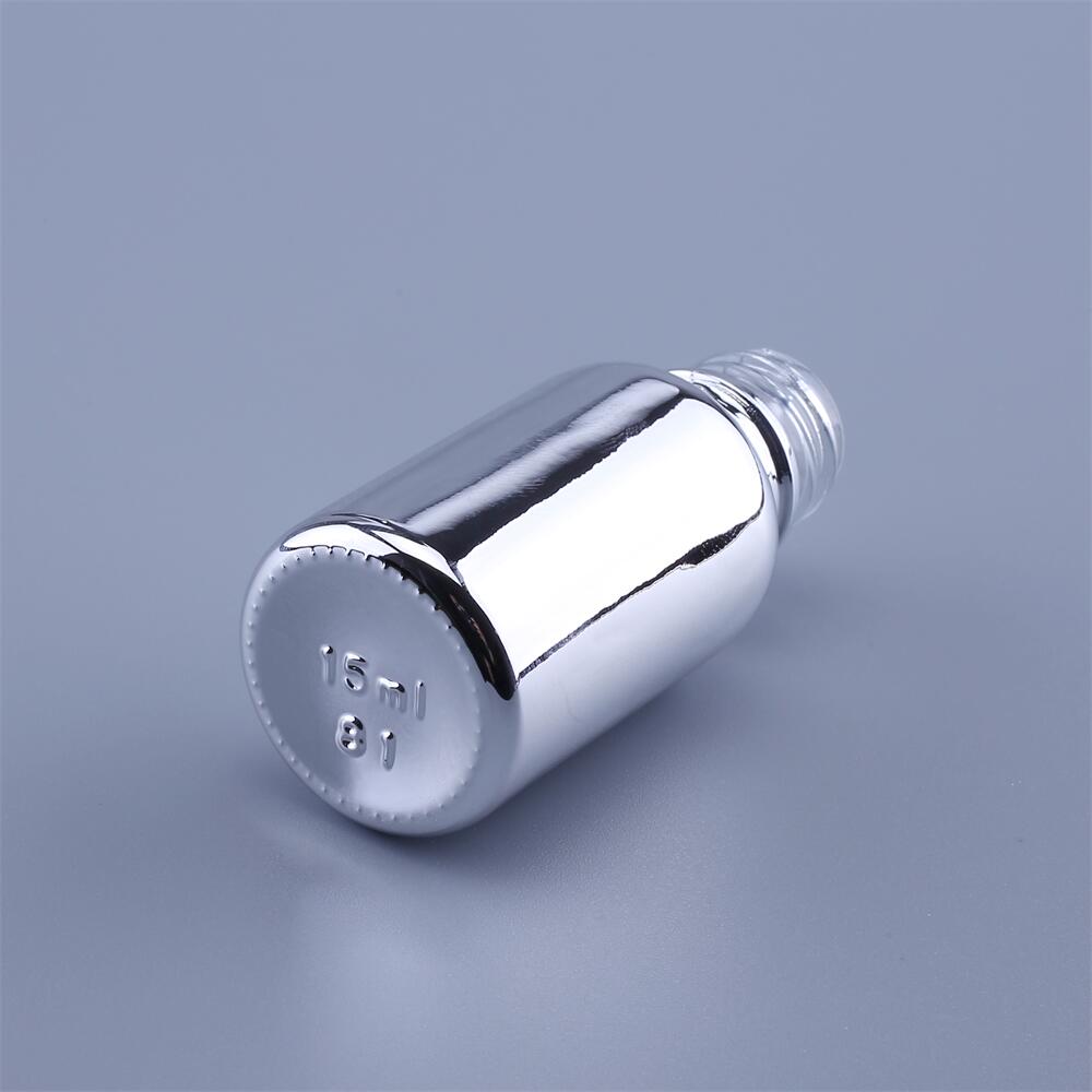 10PCS 5 -100ml UV Silvery Glas - Juice Bottle Dropper 评论和价格