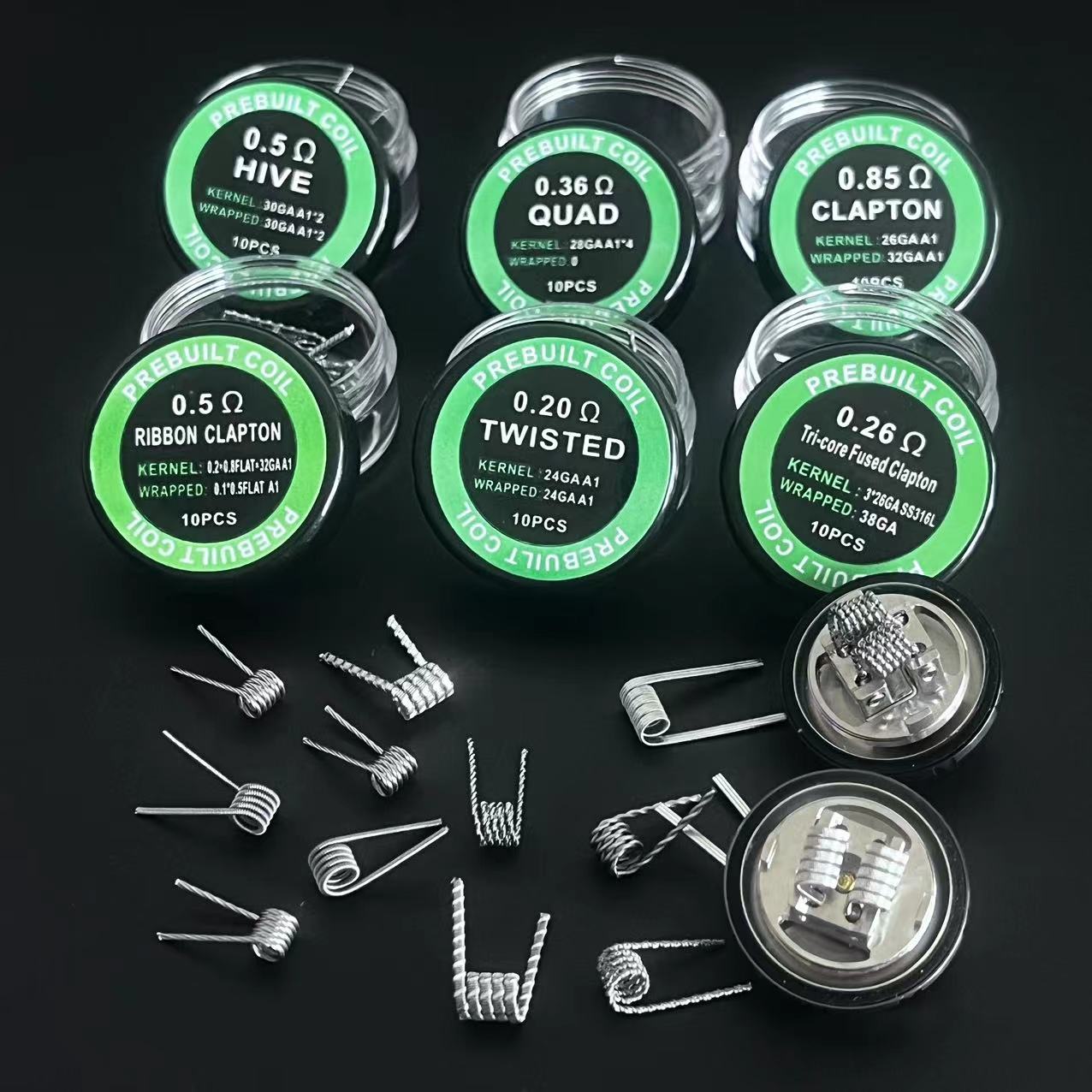DL RDL 3mm Spiral ID PreBuilt  - Clapton Wire Pre Built 评论和价格
