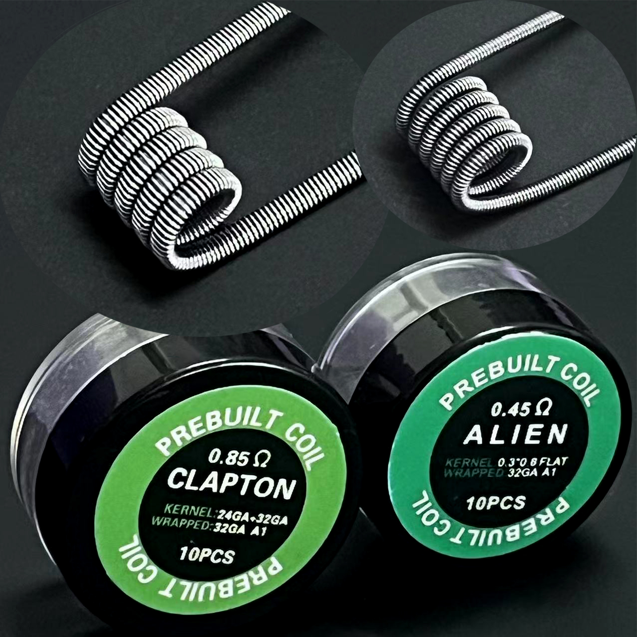 DL RDL 3mm Spiral ID PreBuilt  - Clapton Wire Pre Built 评论和价格