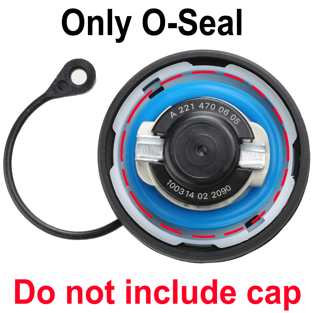 2Pcs For Mercedes-Benz SL R230 - Tank O-Ring Seal 评论和价格