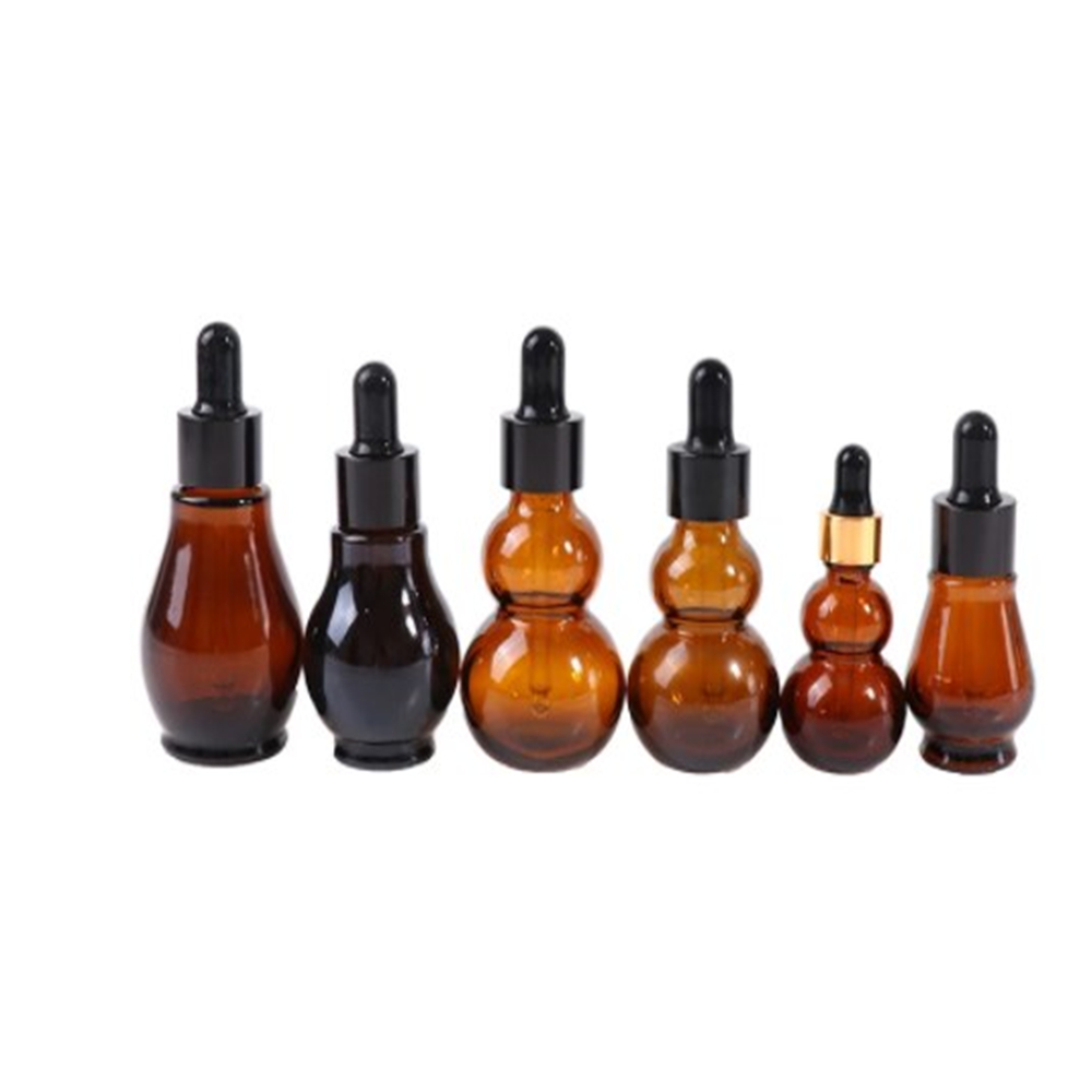 1PC 10/20/30/50/100ml Amber Gl - Juice Bottle Dropper 评论和价格