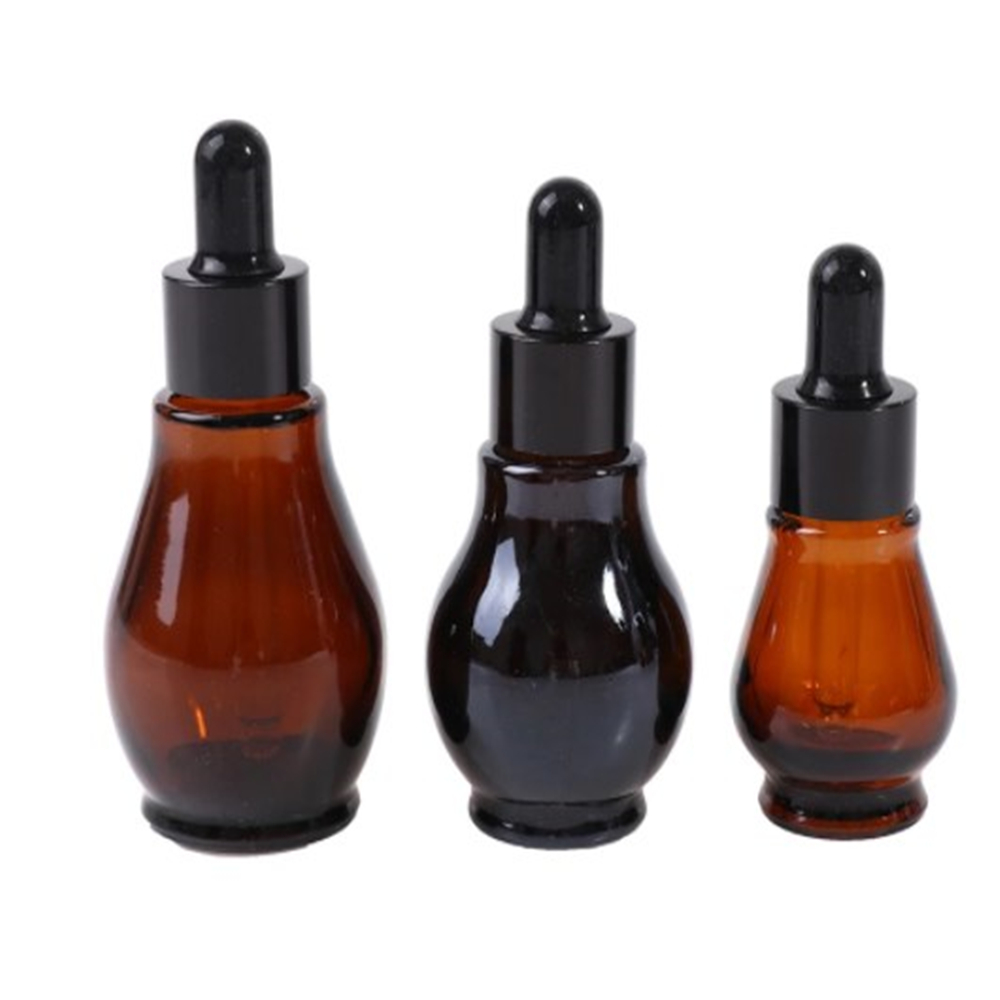 1PC 10/20/30/50/100ml Amber Gl - Juice Bottle Dropper 评论和价格